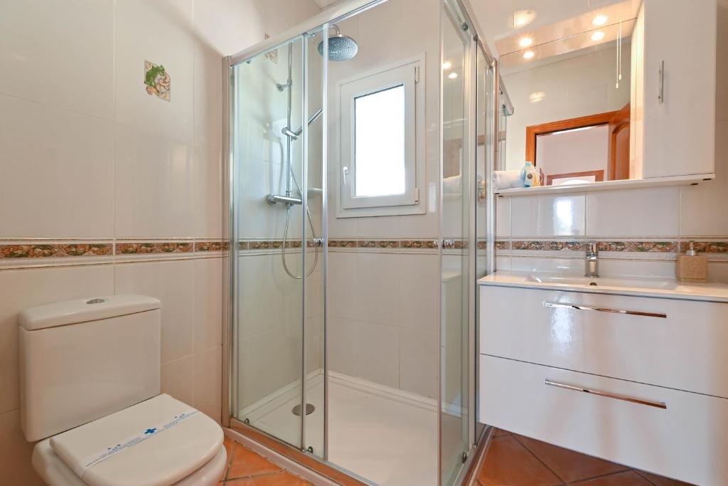 A bathroom at Lara