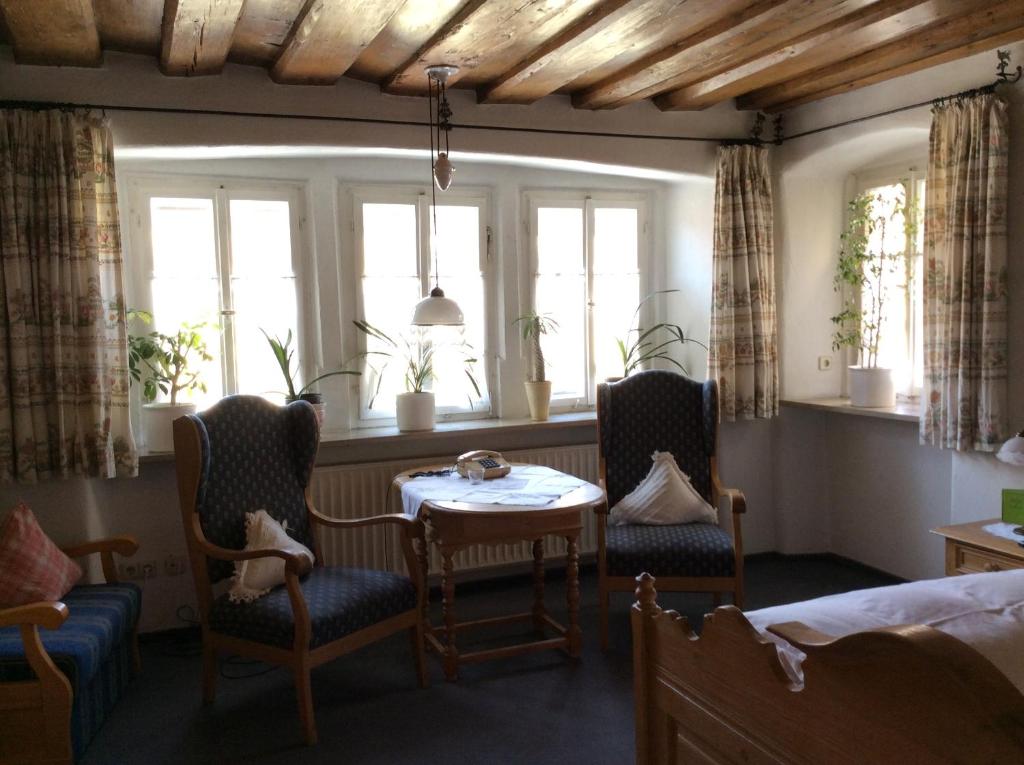 Posezení v ubytování Hotel Gerberhaus