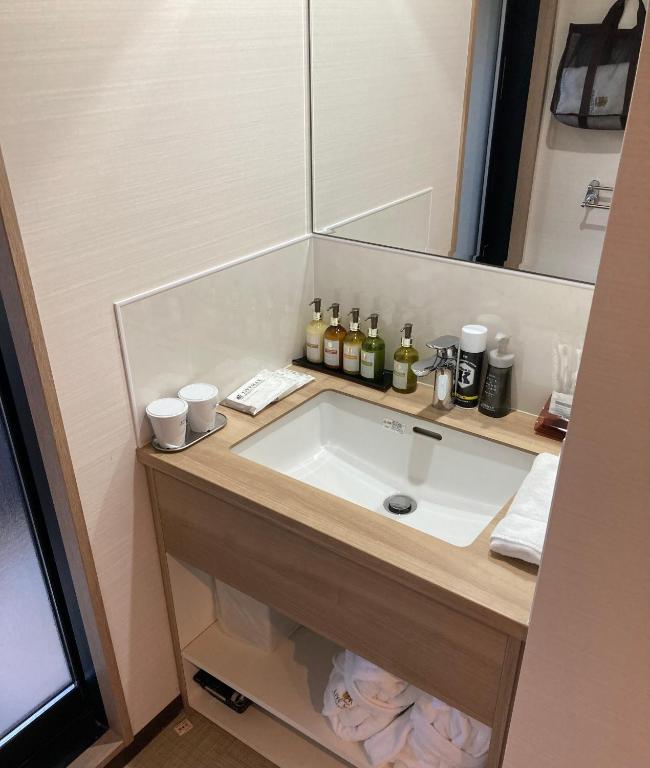 Koupelna v ubytování LiVEMAX RESORT Atami OCEAN