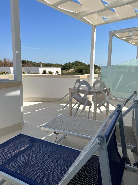 Balkón nebo terasa v ubytování Tabù Hotel