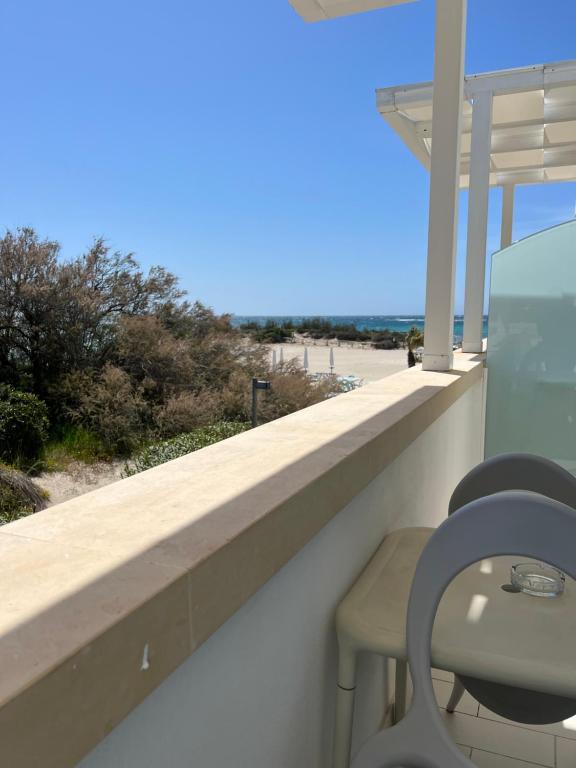 Balkón nebo terasa v ubytování Tabù Hotel