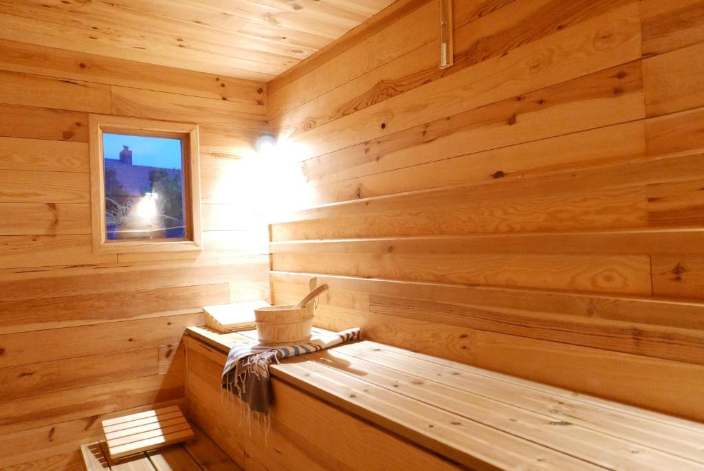 Villa de la Plage, la baie du Mont-Saint-Michel, sauna - Suite