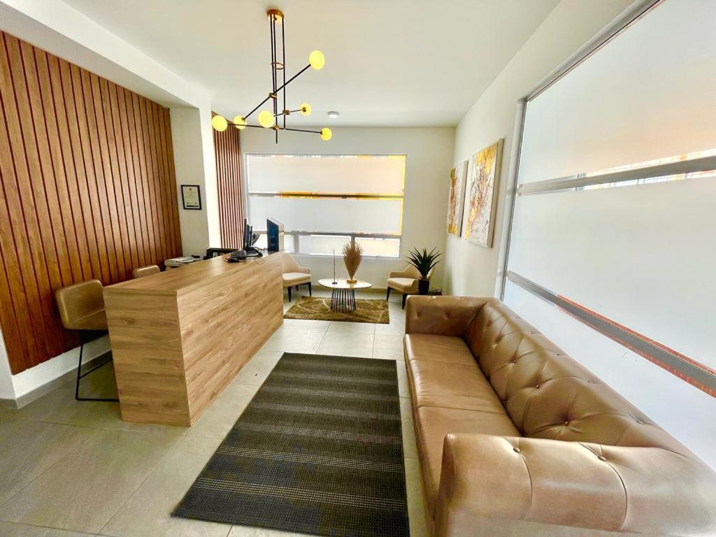 Posezení v ubytování Hemma Bogotá Chapinero Premium Suites Hotel