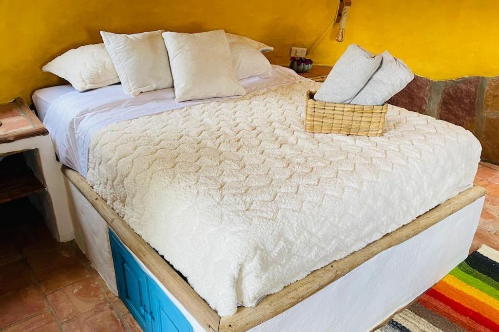 Voodi või voodid majutusasutuse Hermoso Glamping Mikonos toas