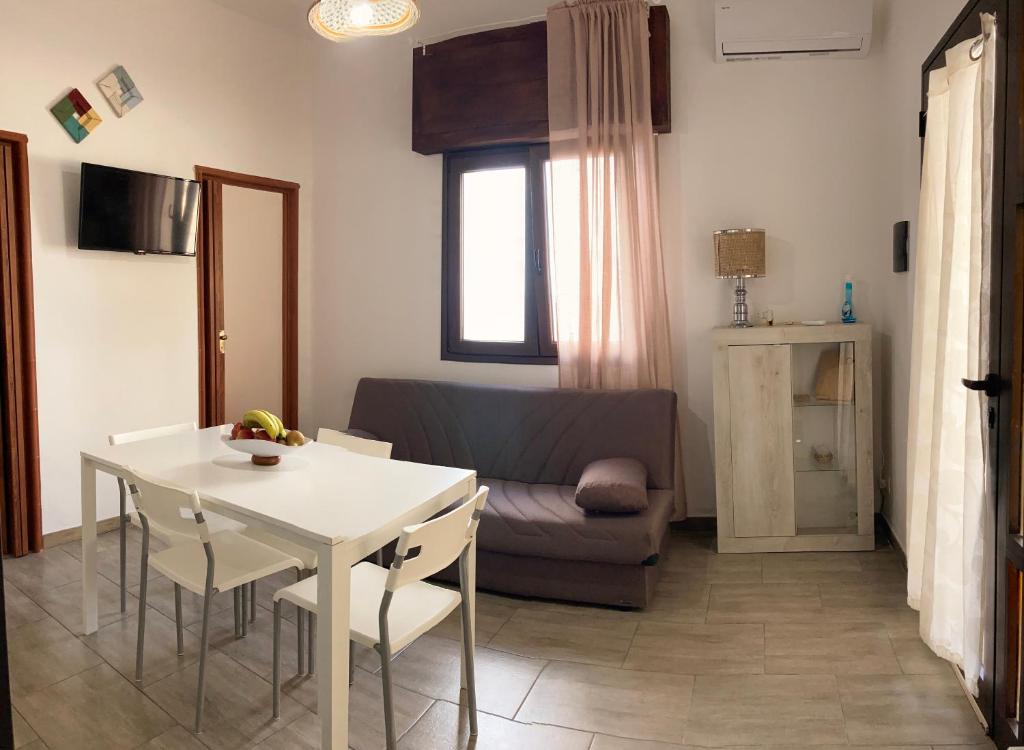 TV a/nebo společenská místnost v ubytování Noemi Holiday House