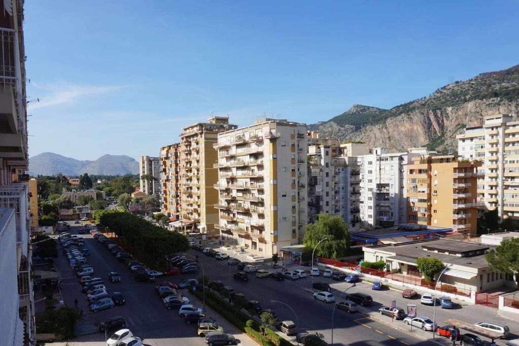 Výhľad na hory alebo výhľad na hory priamo z apartmánu