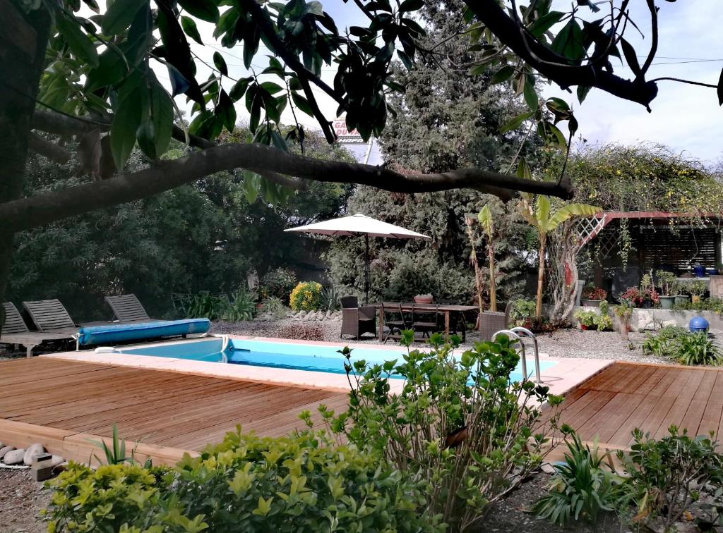 Hồ bơi trong/gần Joli appartement dans villa entre Nice et l'arrière pays