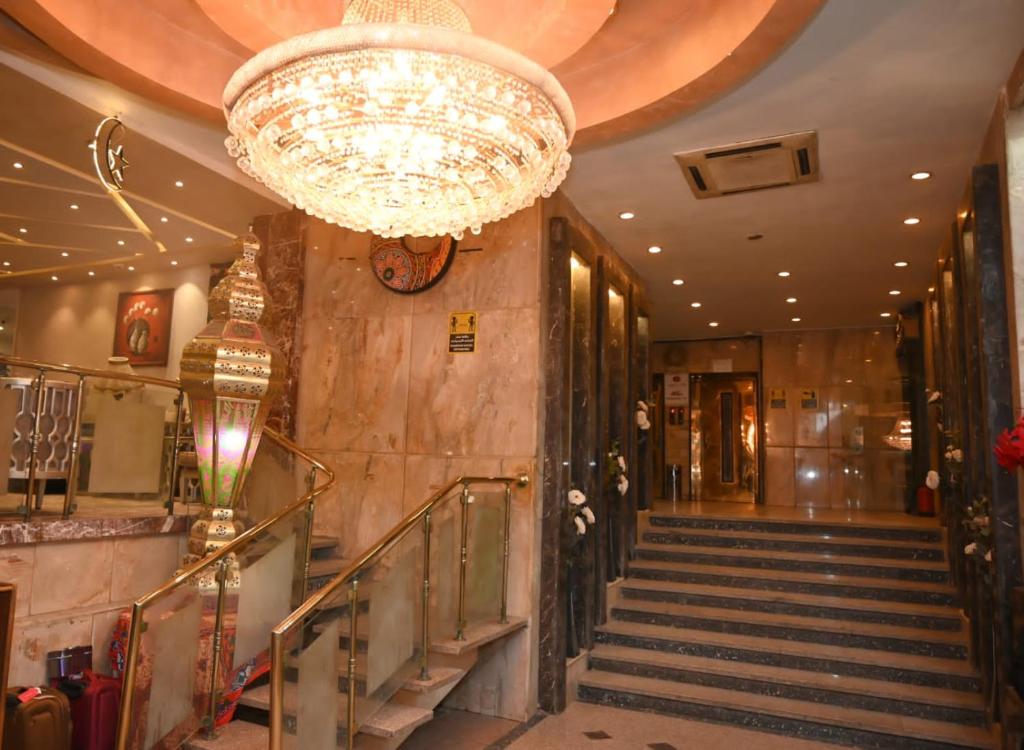 Vstupní hala nebo recepce v ubytování Indiana Hotel