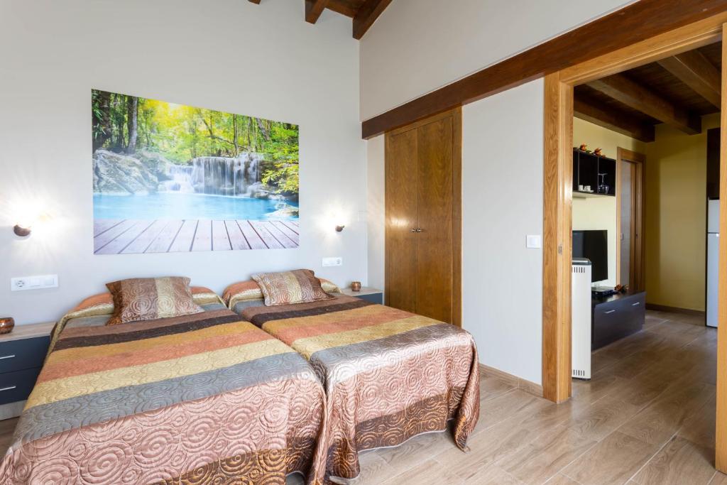 Postel nebo postele na pokoji v ubytování Villas Verdemar