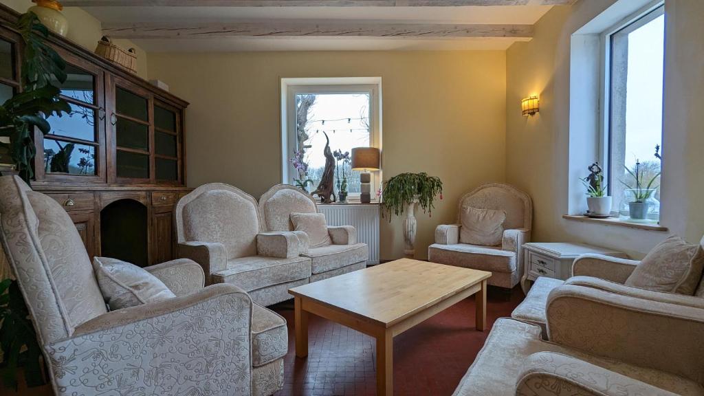 Posezení v ubytování Chambres d'Hotes CASCAROT