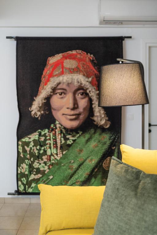 Posezení v ubytování Aretousa InCreteble Cretan Residences Collection