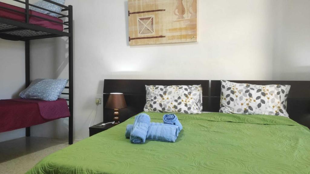 Postel nebo postele na pokoji v ubytování San Salvatore Home