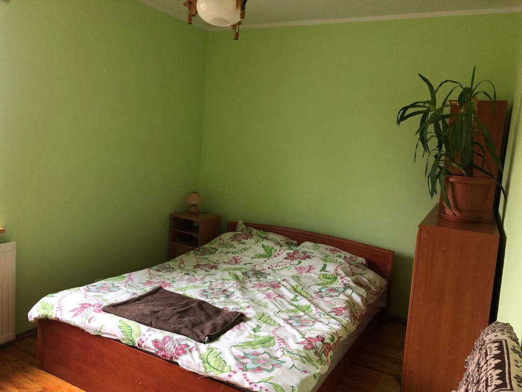 Posteľ alebo postele v izbe v ubytovaní Pokoje u Ani