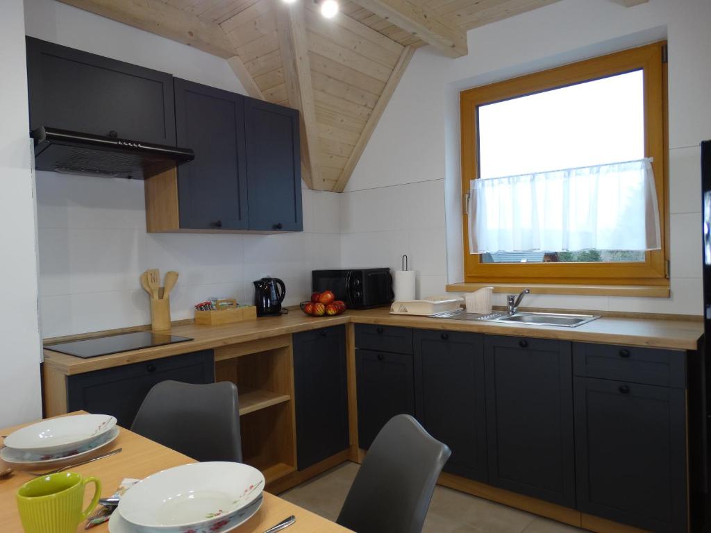 Kuchyňa alebo kuchynka v ubytovaní Apartamenty Tatrzańska Dolina