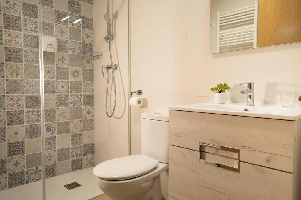 Un baño de Apartamentos Terraza Ega