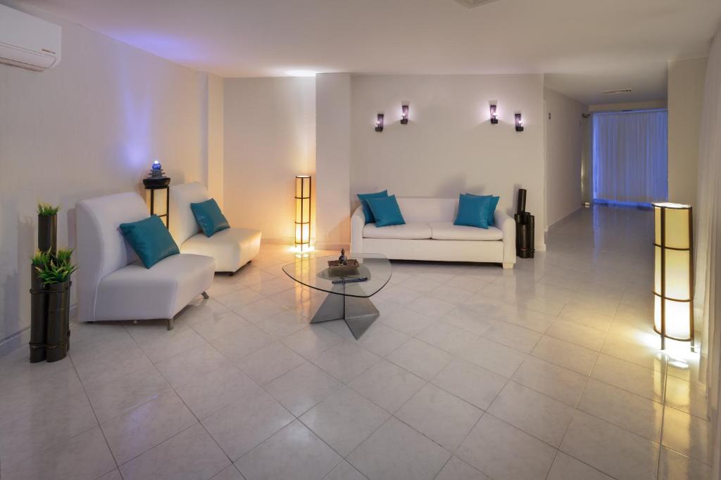 Posezení v ubytování Cyan Cancun Resort & Spa