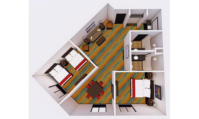 7Clans Hotel & Resort - Suite Met Twee Slaapkamers