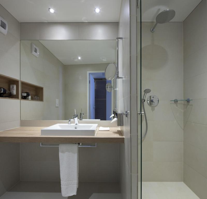 Koupelna v ubytování Fürstenfelder Hotel