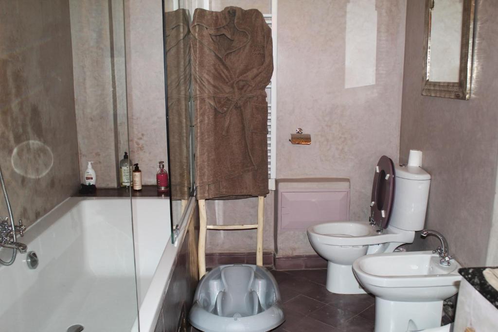 Koupelna v ubytování RIAD LUXE LOCATION le GRIZZLY