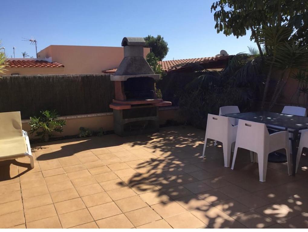 A patio or other outdoor area at Casa Mía
