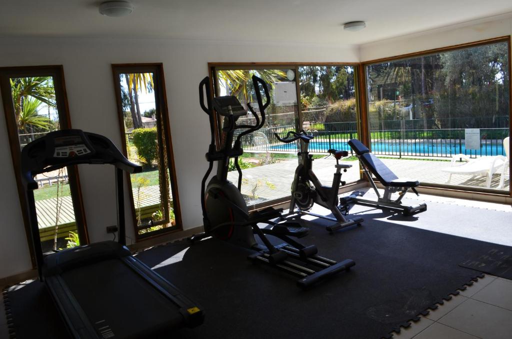 Fitness centrum a/nebo fitness zařízení v ubytování Dpto Algarrobo
