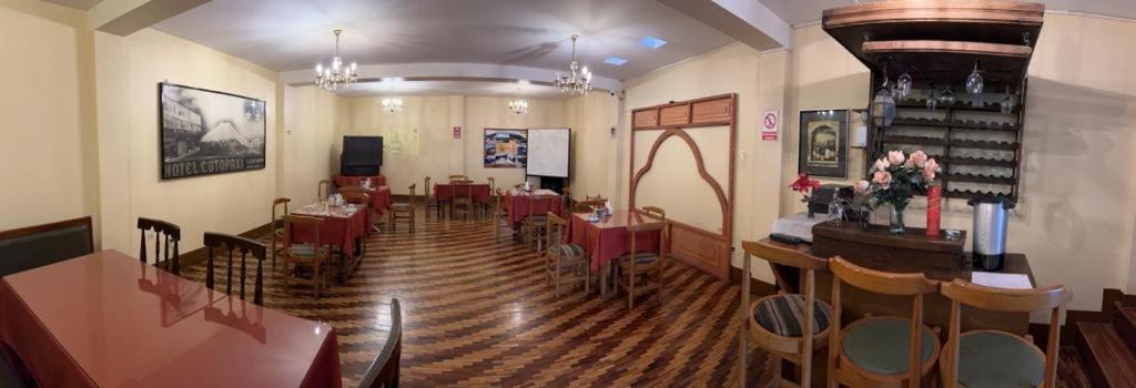 Posezení v ubytování Hotel Cotopaxi