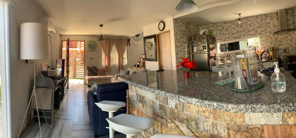 Køkken eller tekøkken på La Promesa B&B