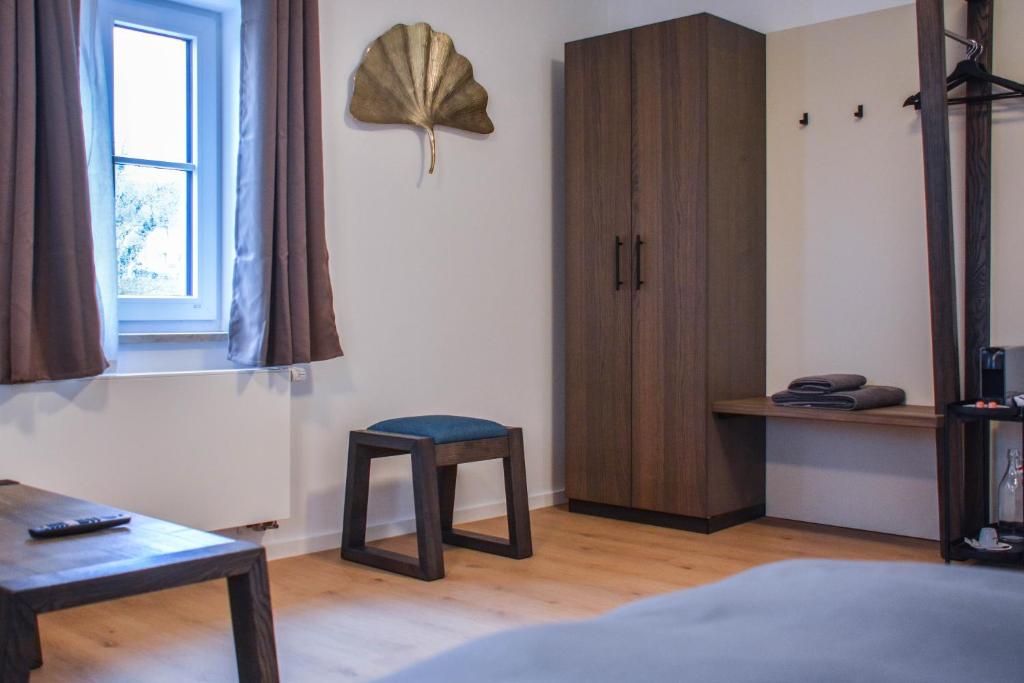 Postel nebo postele na pokoji v ubytování Hotel Pame Grill