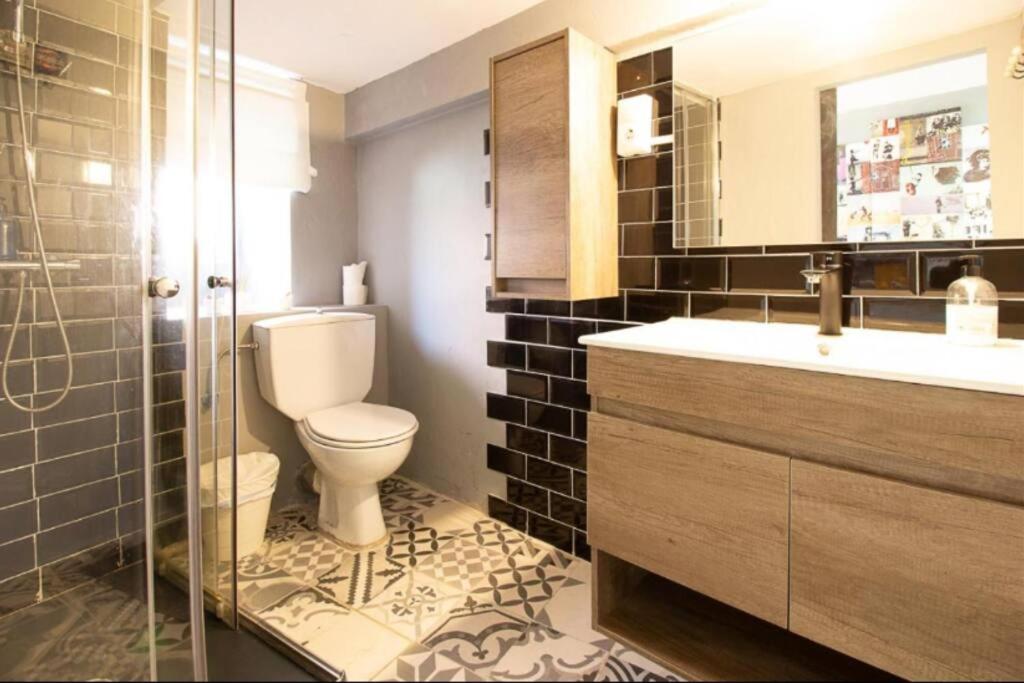 Kúpeľňa v ubytovaní Loft centro Santander