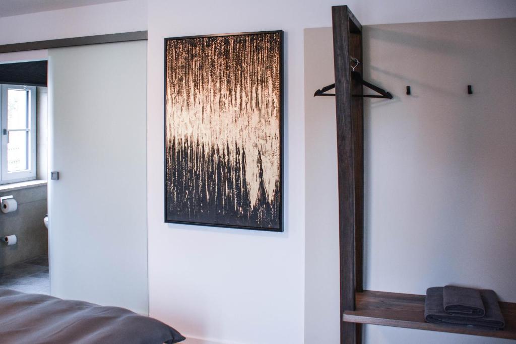 Postel nebo postele na pokoji v ubytování Hotel Pame Grill
