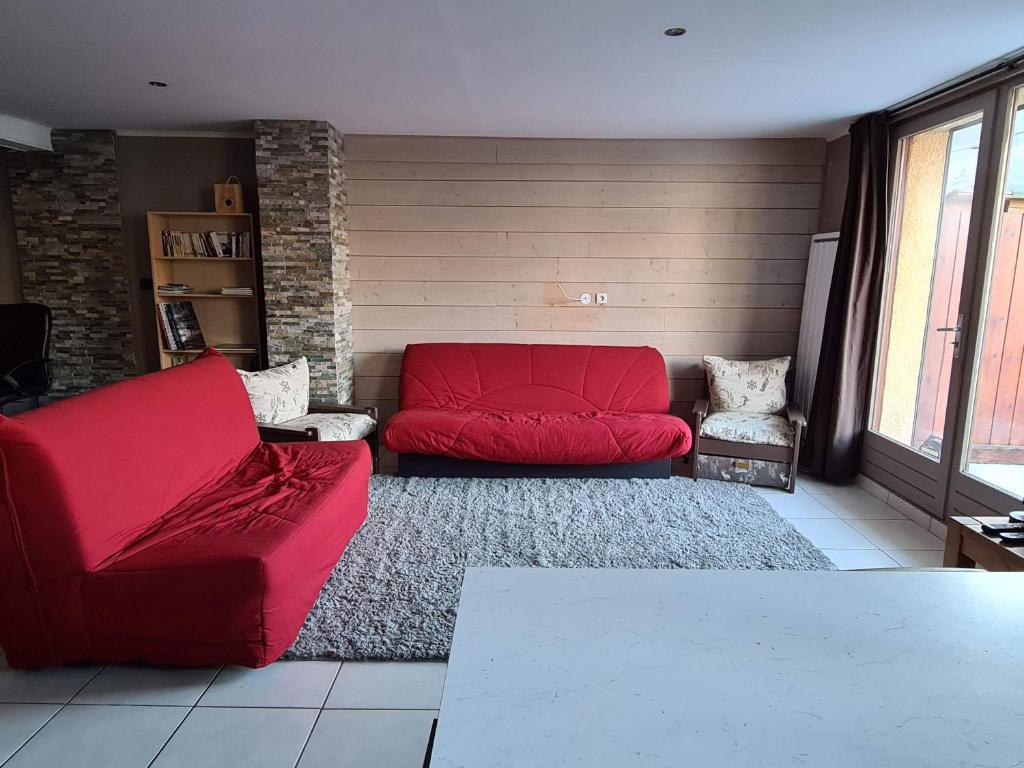 Posedenie v ubytovaní Les Balcons de l'Eterlou