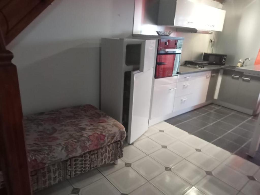 Kuchyň nebo kuchyňský kout v ubytování Residence Chez Marraine Maison BERTILI