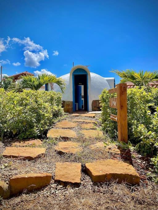 Zahrada ubytování Hermoso Glamping Santorini