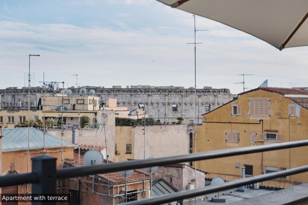 Výhľad na mesto Rím alebo výhľad na mesto priamo z apartmánu