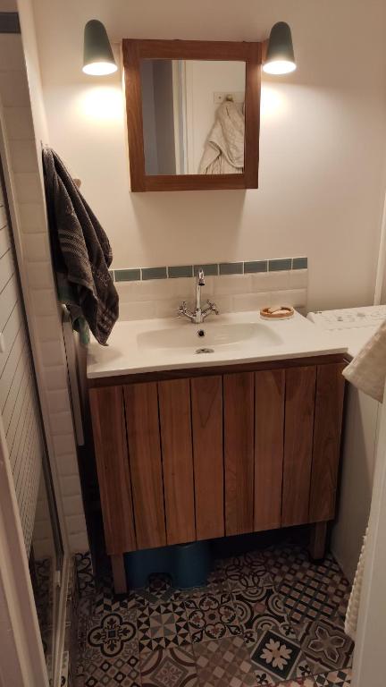 Kúpeľňa v ubytovaní Appartement 100m2 près du métro et aéroport