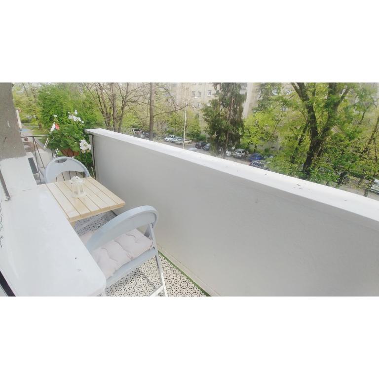 Balkón nebo terasa v ubytování Kennedy apartment