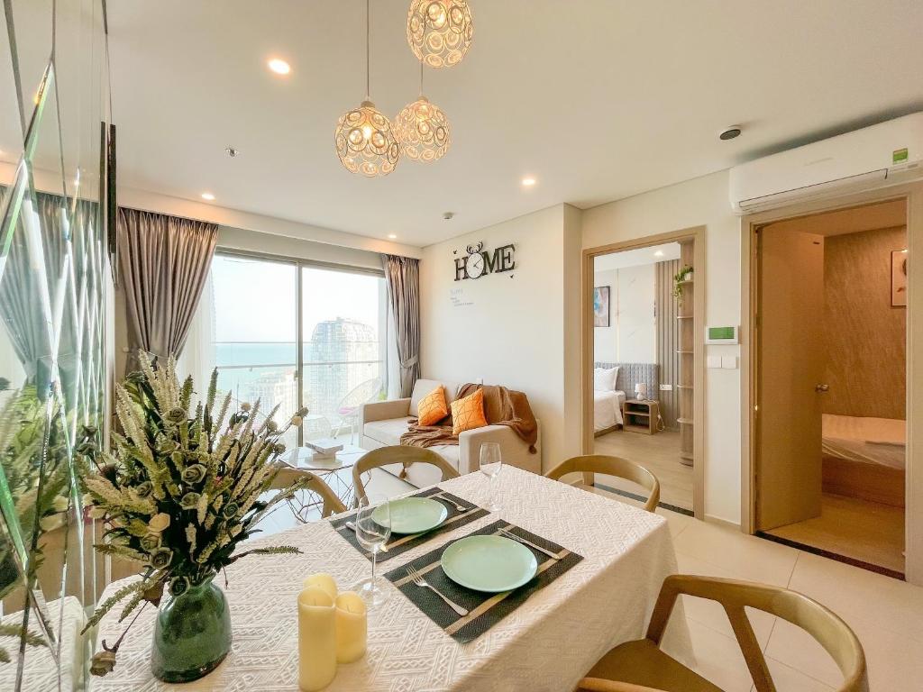 Erica's House - OceanView The Sóng Vũng Tàu Condotel Căn hộ biển 5 sao hồ bơi vô cực - The Song Vung Tau Condotel 5-star beach view apartment with infinity pool - Üç Yatak Odalı Daire