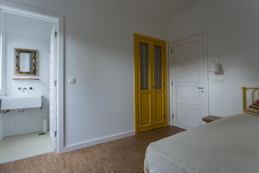 Postel nebo postele na pokoji v ubytování Lake View House