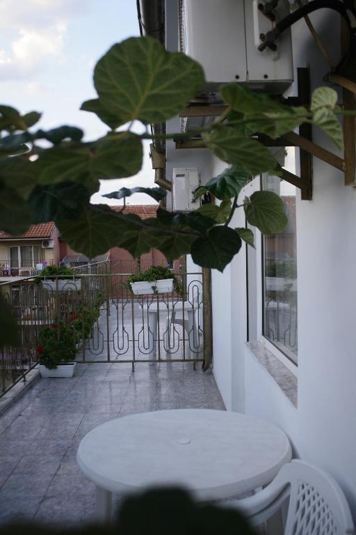 Balkón nebo terasa v ubytování Family Hotel Andreev