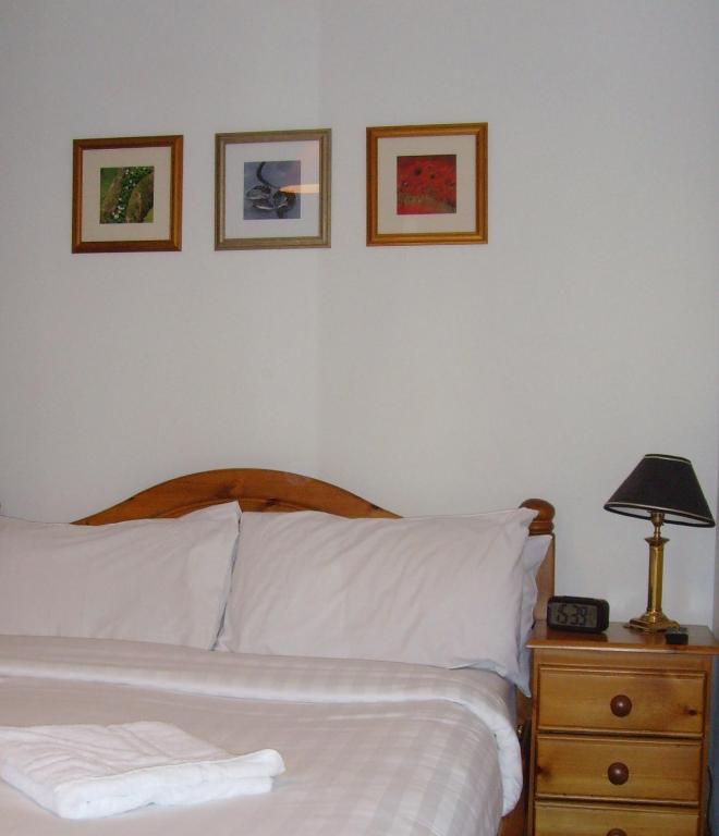 Postel nebo postele na pokoji v ubytování Twin Lions Hotel
