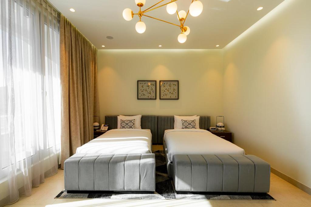 Damask Resort - Tweelingzaal Met Balkon