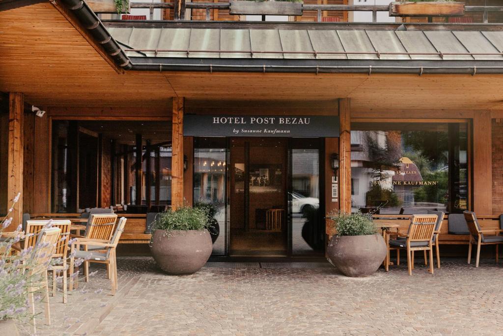 Restaurace v ubytování Hotel Post Bezau