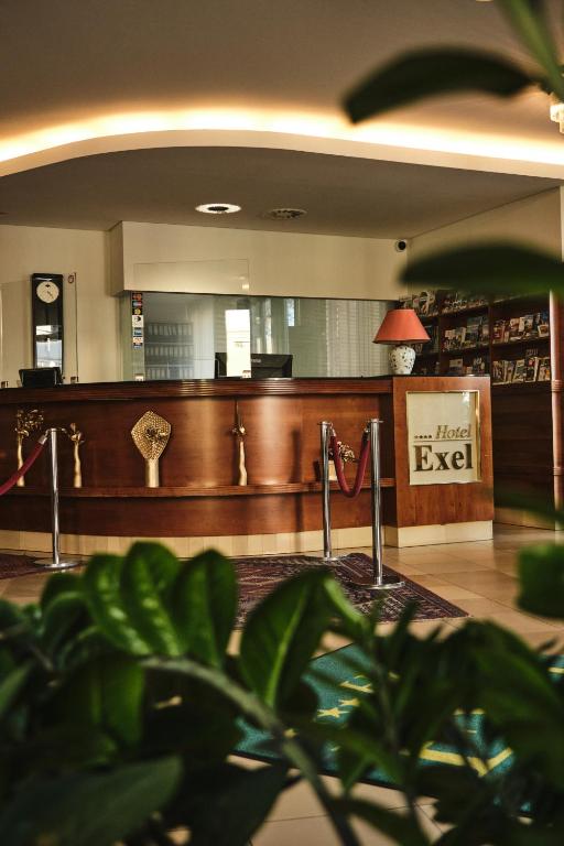 Vstupní hala nebo recepce v ubytování Hotel Exel