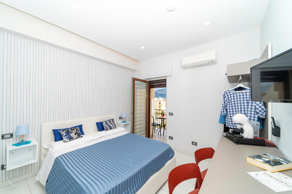 Postel nebo postele na pokoji v ubytování Estate4home - ChristAl