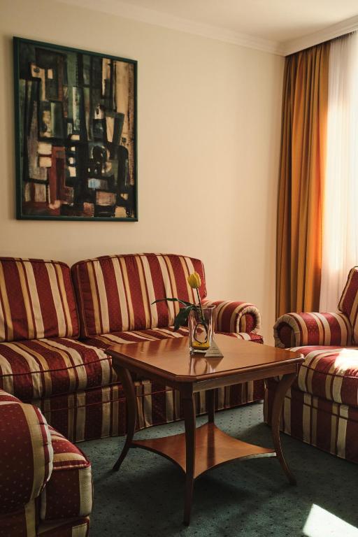 Posezení v ubytování Hotel Exel
