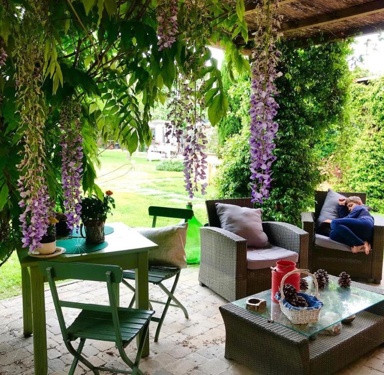 Zahrada ubytování Il Cantuccio