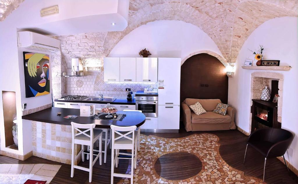 Posezení v ubytování L'Angolo di Gaudì, casa Milà