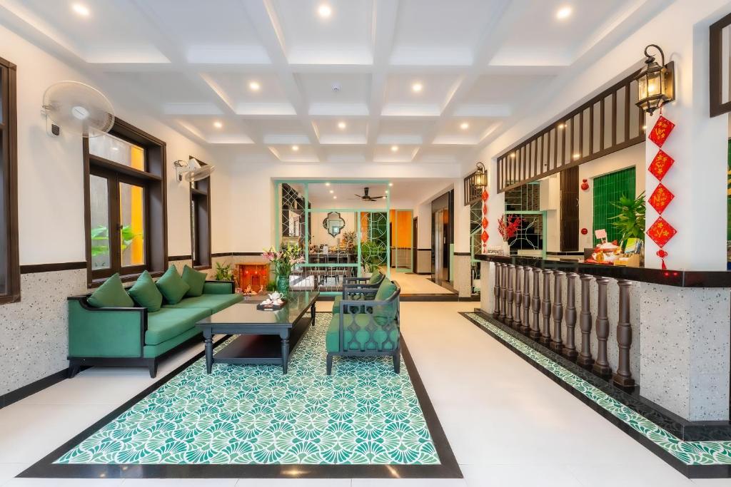 Posezení v ubytování Hoi An Ivy Hotel
