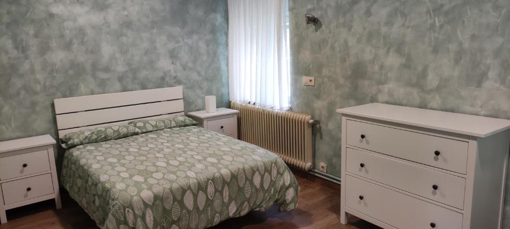 Postel nebo postele na pokoji v ubytování HOSTEL LA CABAÑUELA