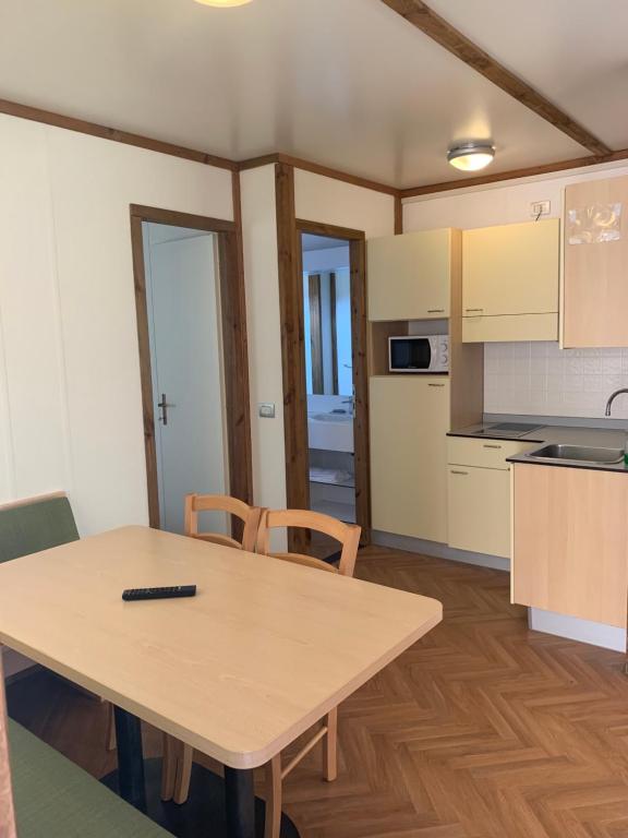 Kuchyň nebo kuchyňský kout v ubytování Agriturismo La Palazzina